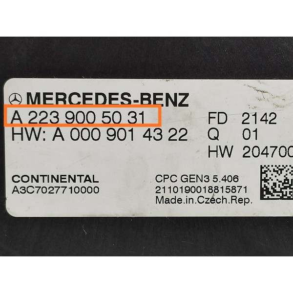 Modulo Cambio Mercedes C200 C300 2022/2025 A2239005031