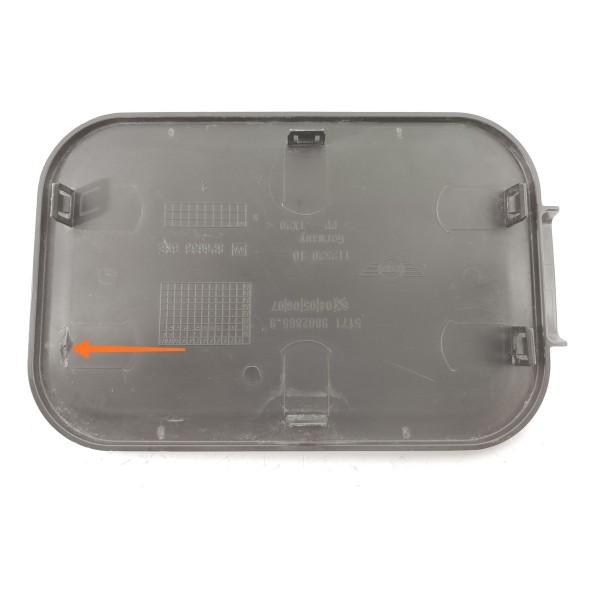 Tampa Grade Parabrisa Mini Cooper 2011/2016 Det 517198028659 Preto