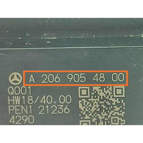 Botao Banco Mercedes C200 C300 Direito 22/25 A2069054800