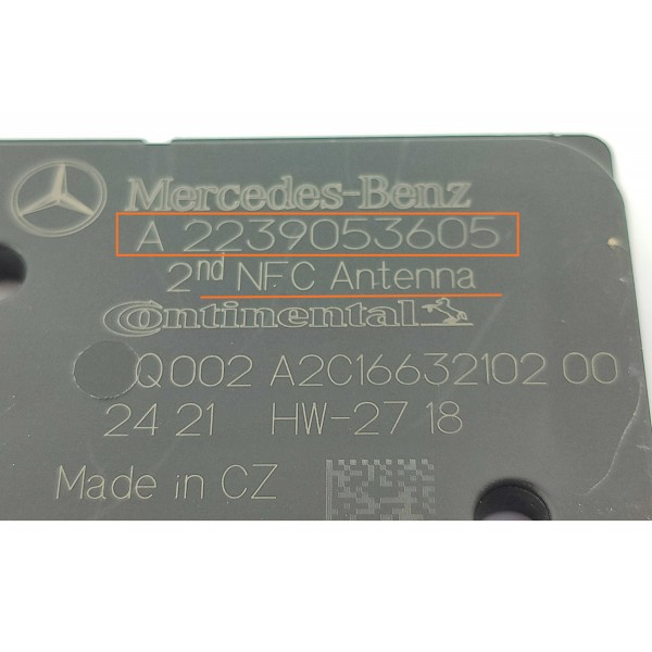 Modulo Antena Nfc Mercedes C200 C300 2022/2025 A2239053605