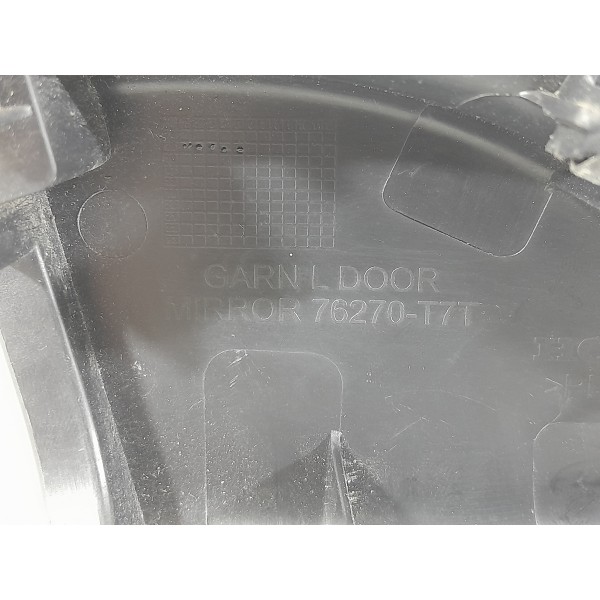 Acabamento Int Retrovisor Honda Hrv Esq 15/2021 76270t7t Preto