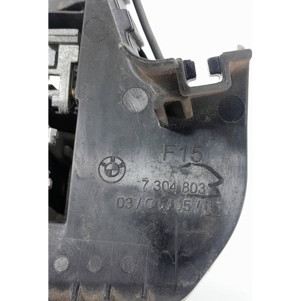 Macaneta Externa Bmw X5 Dianteira Esq 2014/2019 7304803 Cinza Dianteira