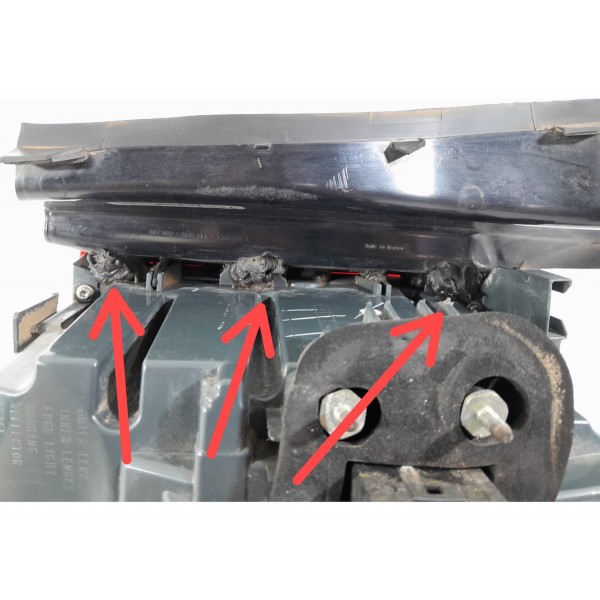 Lanterna Led Bmw X5 Esquerda 2014/2019 Det Esquerdo/motorista Vermelho