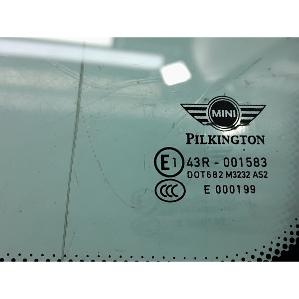 Vidro Lateral Mini Cooper 4p Traseiro Direito 2011/2016
