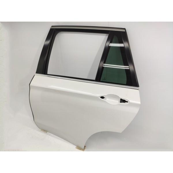 Porta Bmw X5 Traseira Esquerda 2014/2019 Lisa Traseira Esquerda Branco