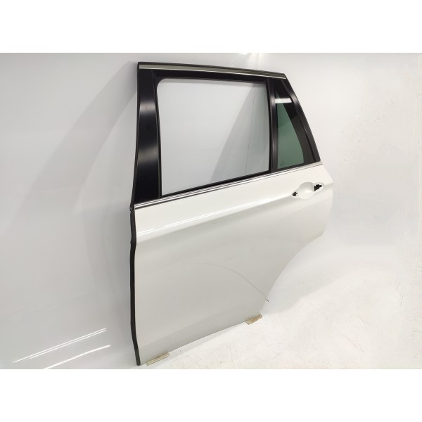 Porta Bmw X5 Traseira Esquerda 2014/2019 Lisa Traseira Esquerda Branco