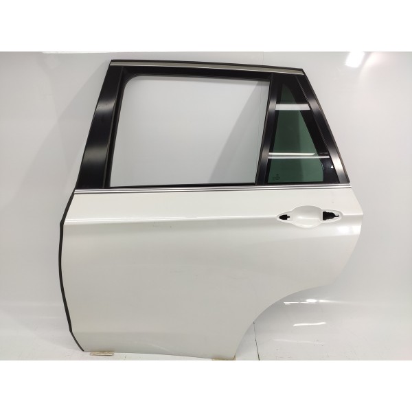 Porta Bmw X5 Traseira Esquerda 2014/2019 Lisa Traseira Esquerda Branco