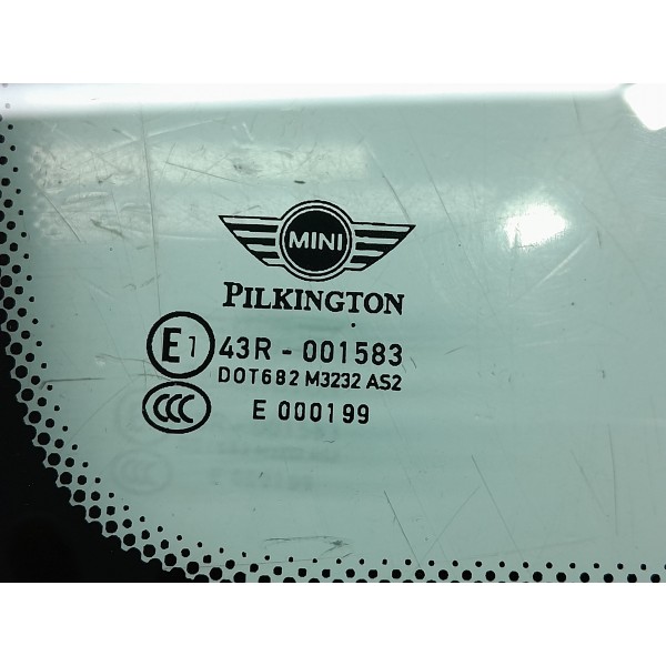Vidro Lateral Mini Cooper 4p Traseiro Esquerdo 2011/2016