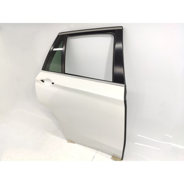 Porta Bmw X5 Traseira Direita 2014/2019 Lisa Traseira Direita Branco