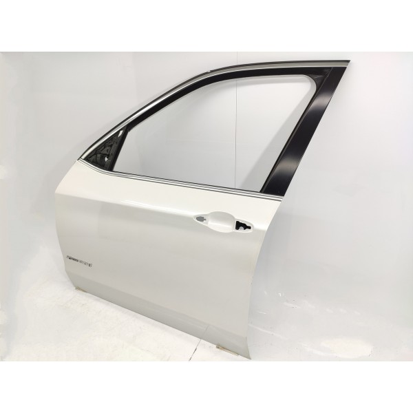 Porta Bmw X5 Dianteira Esquerda 2014/2019 Lisa Dianteira Esquerda Branco