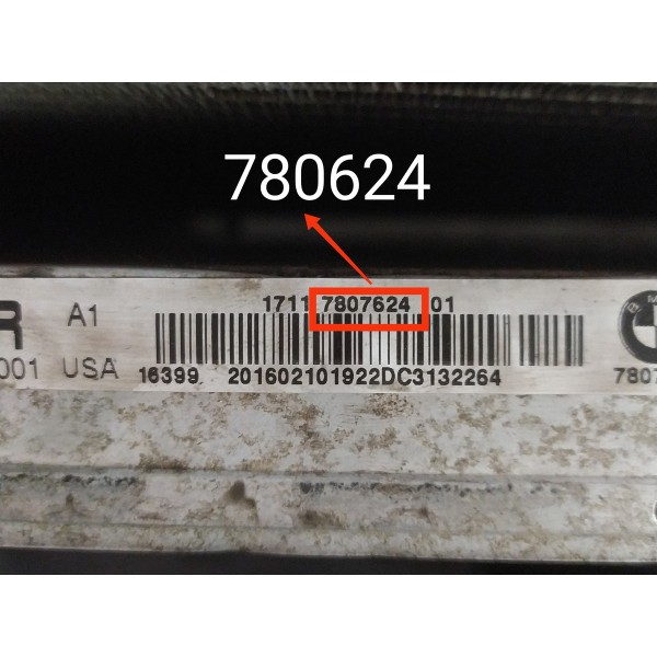 Kit Radiador Bmw X5 3.0 Diesel 2013 2014/2019 Det 7807624