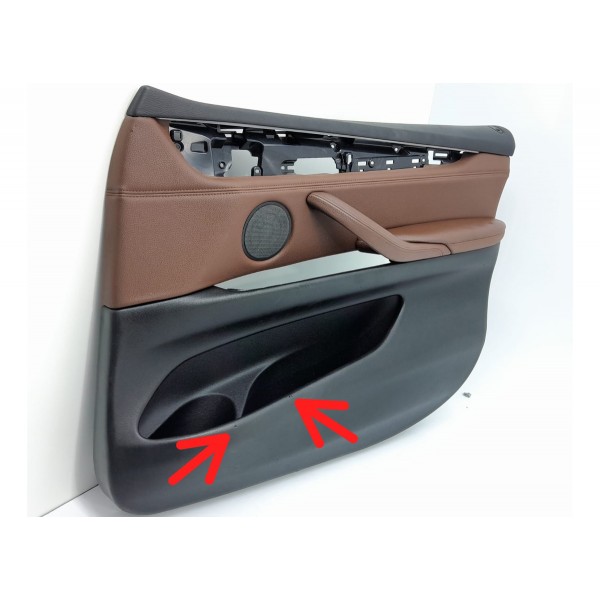 Forro Porta Bmw X5 Dianteiro Direito 2014/2019 T0510634 Det Marrom