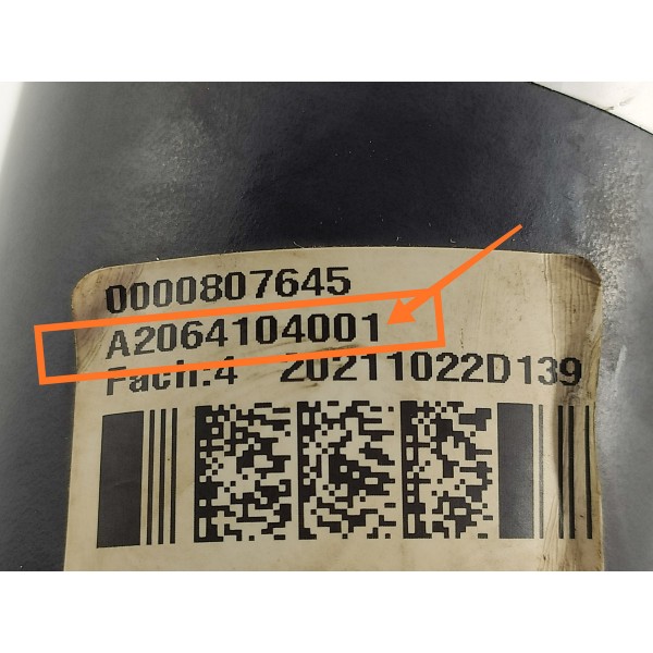 Eixo Cardan Mercedes C200 1.5 2022/2025 A2064104001