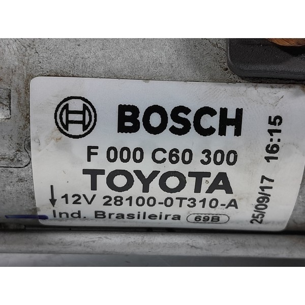 Motor Arranque Corolla 1.8 2015/2018 281000t310a Det