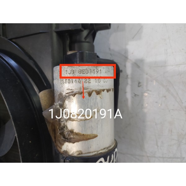 Kit Radiador Audi A3 Golf 2.0 1999/2006 1j0121253ad