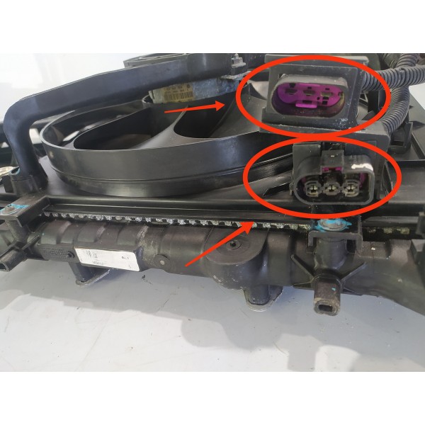 Kit Radiador Gol Fox Polo 1.0 1.6 2003/2016 5z0121253b