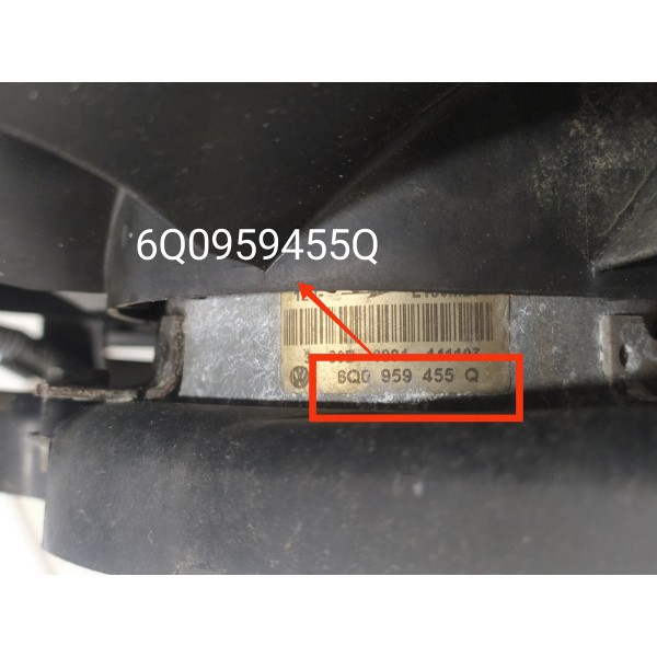 Kit Radiador Gol Fox Polo 1.0 1.6 2003/2016 5z0121253b