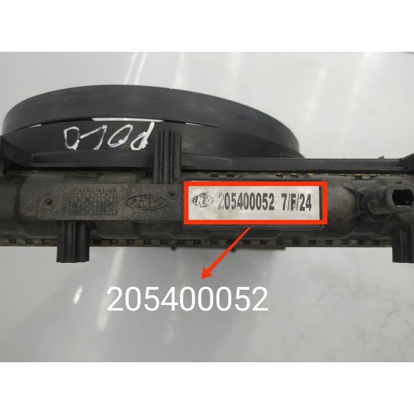 Kit Radiador  Polo Fox Gol 1.0 1.6 2006/2016 Det Nt20735523