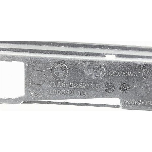 Moldura Alavanca Cambio Bmw X5 X6 2014/2019 51169252115 Preto Preto