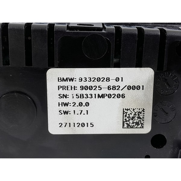 Comando Ar Condicionado Tras Bmw X5 X6 14/19 933202801 Det