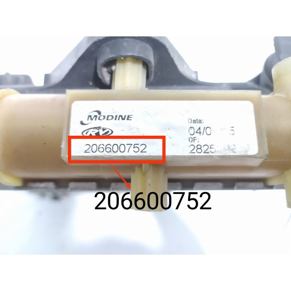 Kit Radiador Doblo 1.8 2009/2015 Det 1208