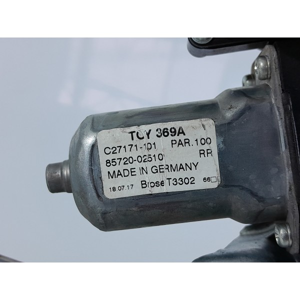 Maquina Vidro Corolla Traseira Direita 2015/2018 8572002510