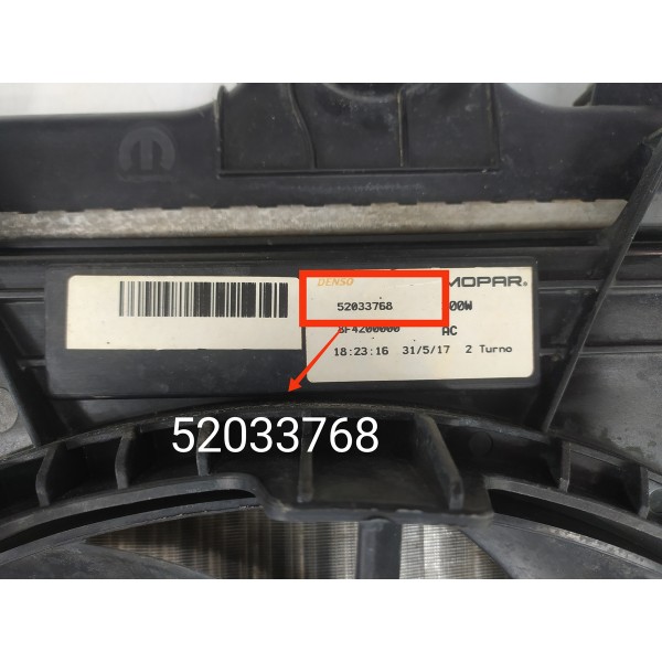 Kit Radiador Mobi 1.0 2017/2024 Det 52022975