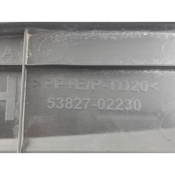 Acabamento Protetor Paralama Corolla Dir 15/18 5382702230 Dt Preto Fosco