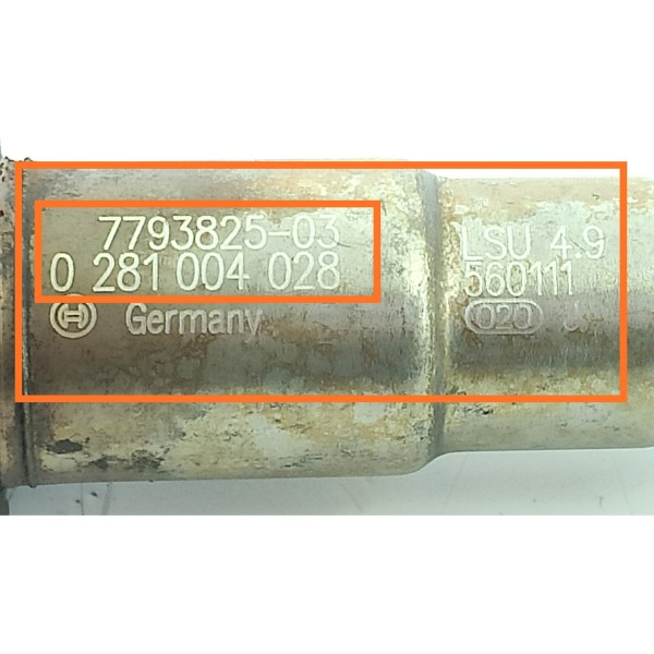 Sonda Lambda Pos Bmw X5 Diesel 2014/2018 779382503