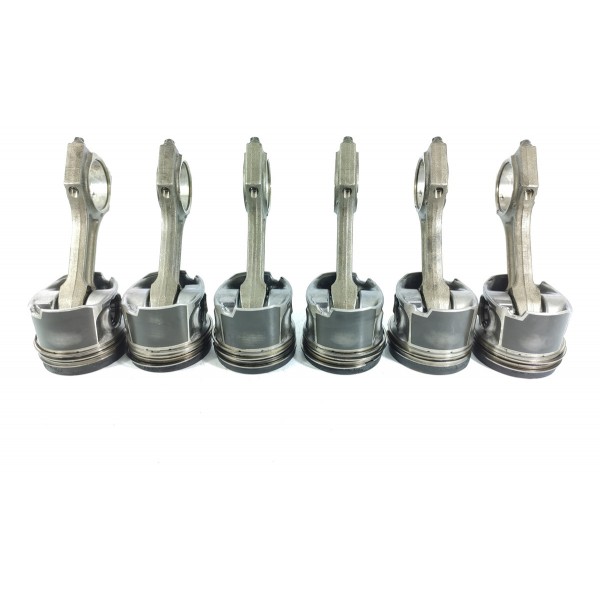 Jogo Pistao Biela Bmw X5 Diesel 30d 2014/2018 Stander