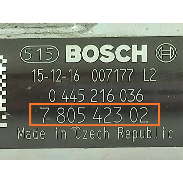 Flauta Bico Injetor Bmw X5 Diesel 2014/2018 780542302