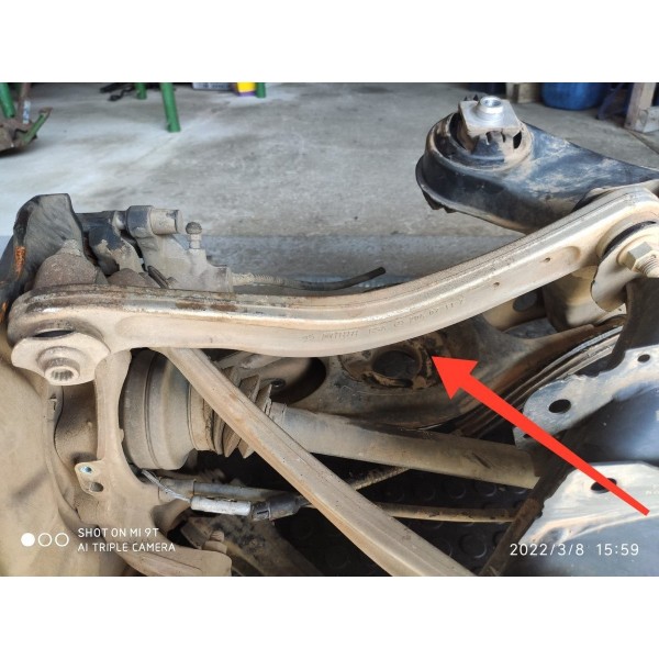 Braco Mercedes C180 C20 Traseiro Dir/esq 2007/2014 20407f12