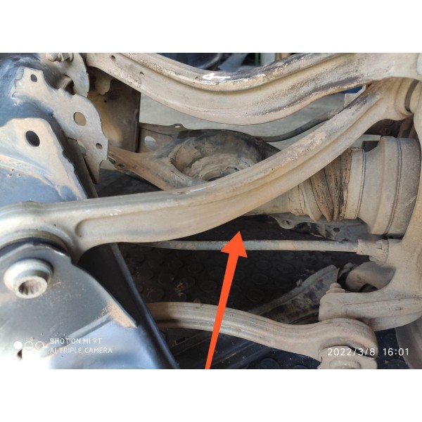 Braco Mercedes C180 C200 Traseiro Esquerdo 07/2014 20409f12