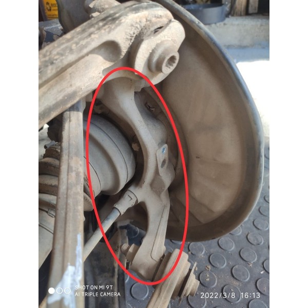 Manga Eixo Mercedes C180 C200 Traseiro Esquerdo 2007/2014