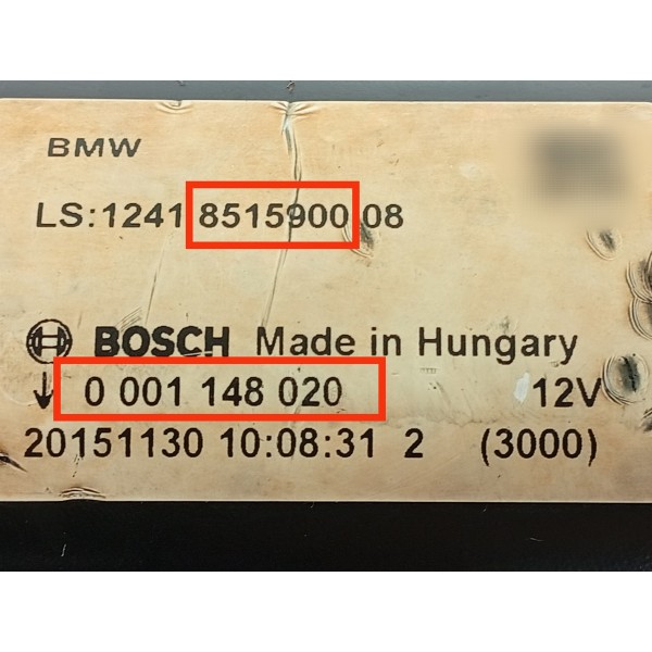 Motor Arranque Partida Bmw X5 Diesel 2014/2019 8515900