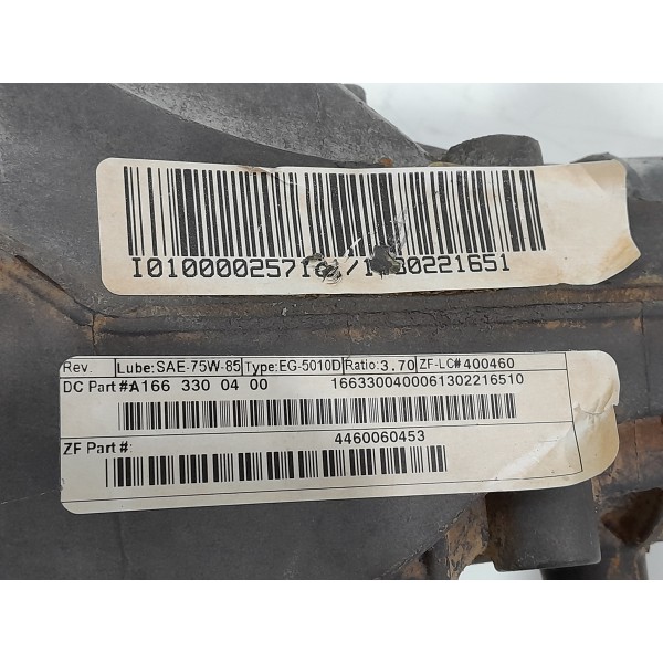 Diferencial Mercedes Ml350 3.5 Gas Dianteiro  A1663300400