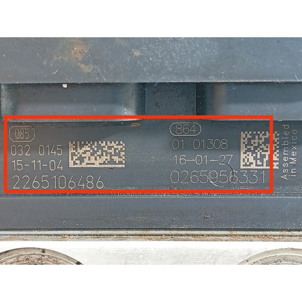 Modulo Abs Bmw X5 2014/2018 2265106486