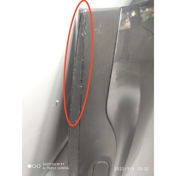 Porta Cactus Traseira Direita 2018/2024 Traseira Direita Cinza