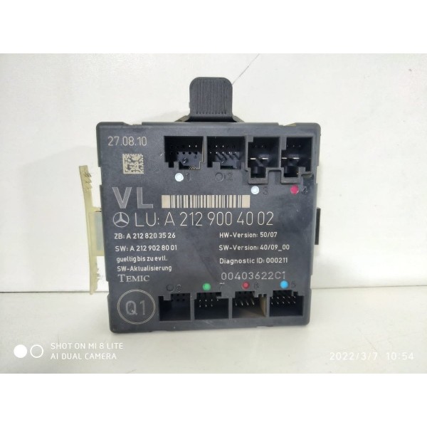 Modulo Porta Mercedes C180 C200 2007 2014 A2128203526
