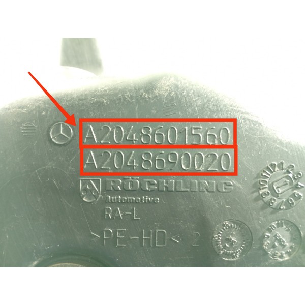 Reservatorio Parabrisa Mercedes C180 C200 07/14 A2048601560