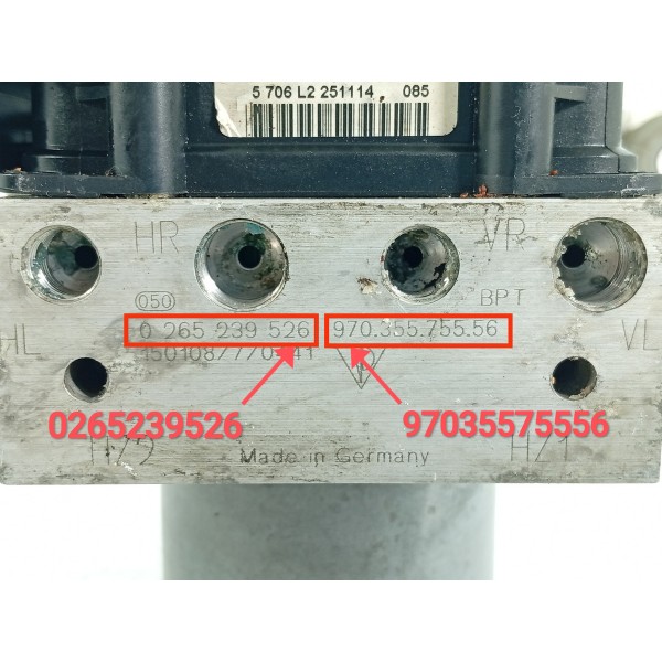 Modulo Abs Porsche Panamera 2010/2018 97035575556