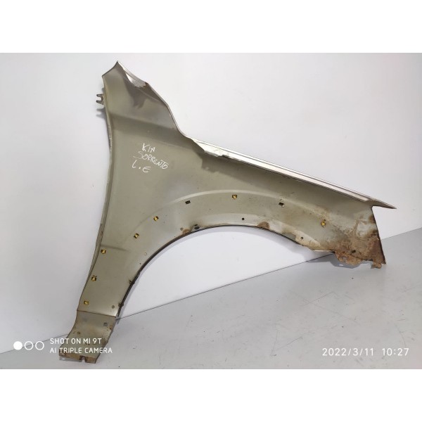Paralama Kia Sorento Esquerdo 2007 2008 2009 2010 Detalhe