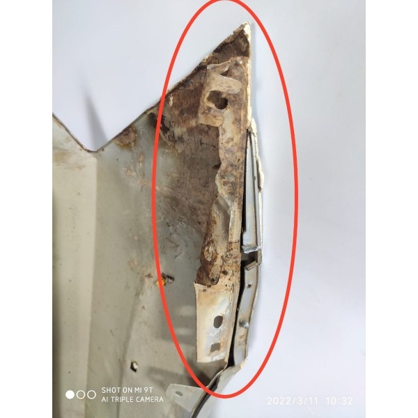 Paralama Kia Sorento Esquerdo 2007 2008 2009 2010 Detalhe