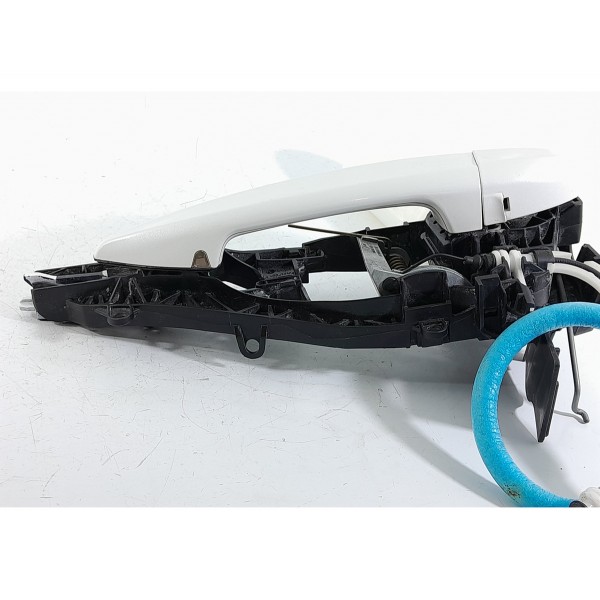 Macaneta Externa Bmw X5 Dianteira Esquerda 2014/2018 7304803 Branco Perola Dianteira