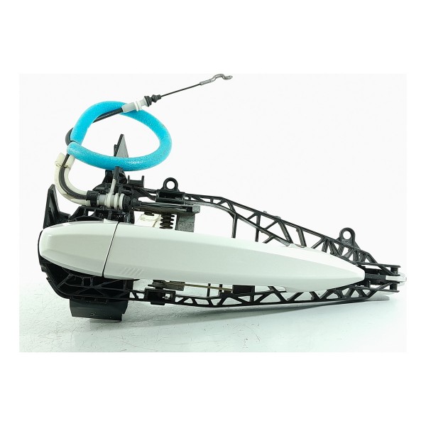 Macaneta Externa Bmw X5 Dianteira Esquerda 2014/2018 7304803 Branco Perola Dianteira