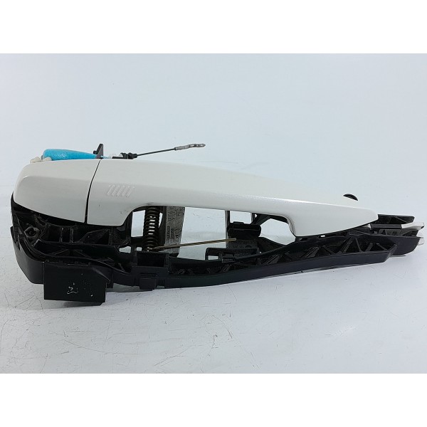 Macaneta Externa Bmw X5 Dianteira Esquerda 2014/2018 7304803 Branco Perola Dianteira