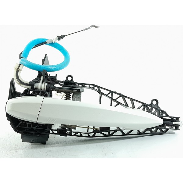 Macaneta Externa Bmw X5 Dianteira Esquerda 2014/2018 7304803 Branco Perola Dianteira