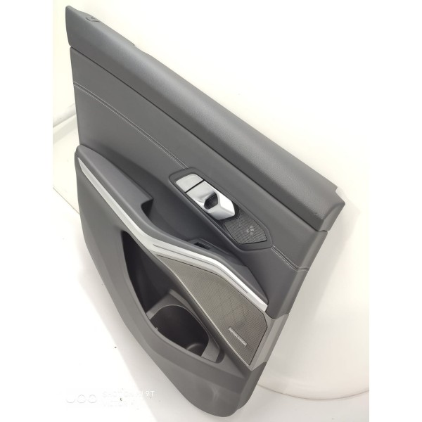 Forro Porta Bmw 320 330 Traseiro Esquerdo 2019/2025 3390772 Preto
