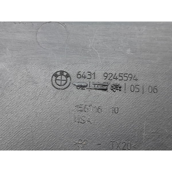 Grade Parabrisa Bmw X5 X6 Direita 2014/2018 64319245594 Det Preto