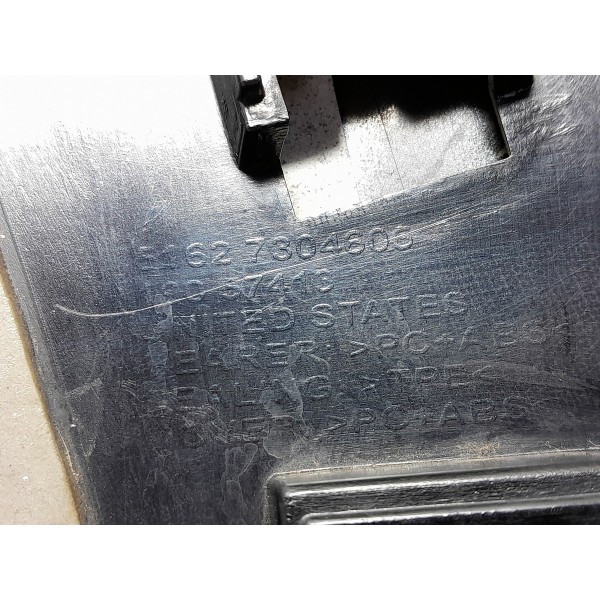 Moldura Tampa Porta Mala Bmw X5 Esq 14/2018 51627304605 Preto